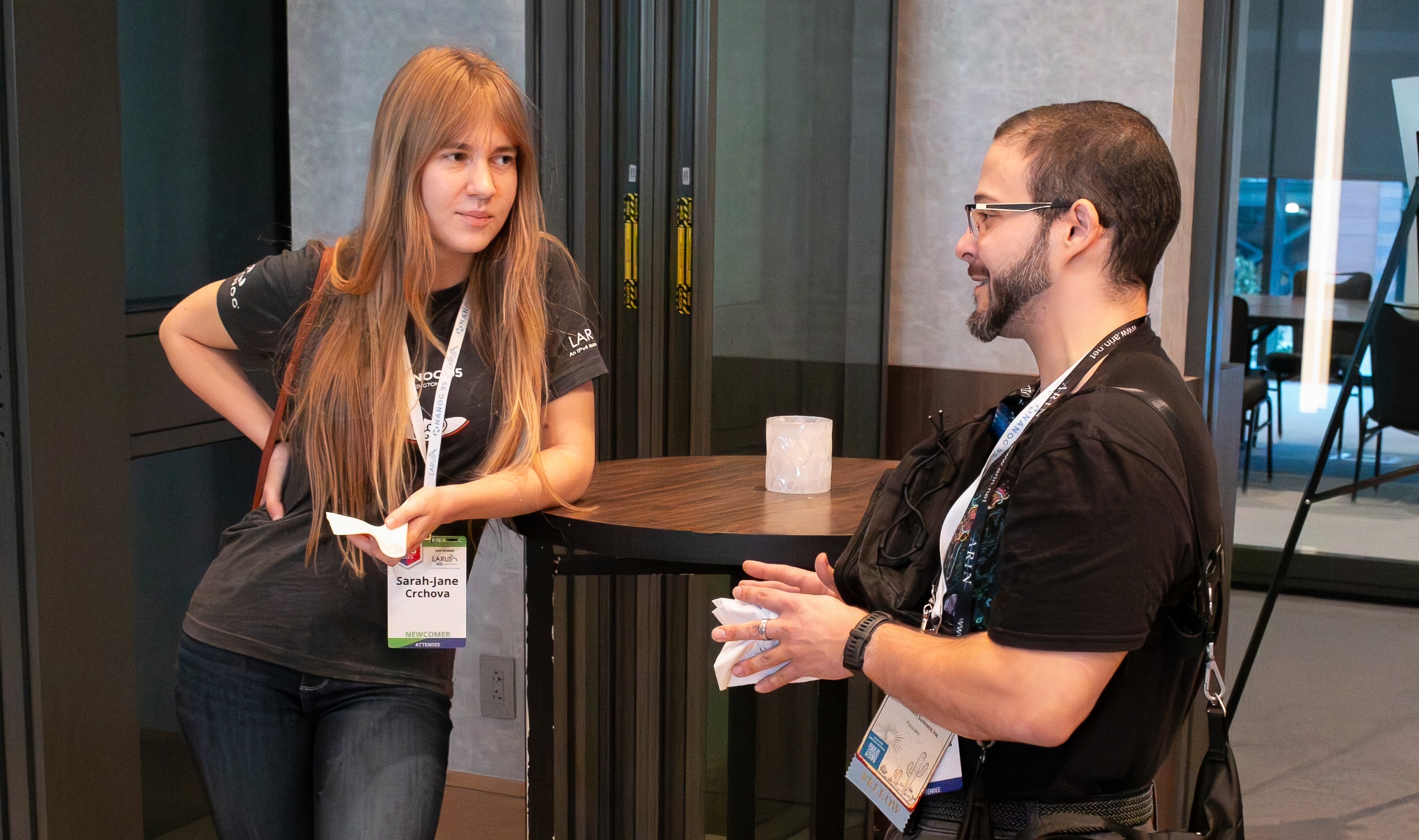 Attendees at the ARIN 56 Welcome Reception