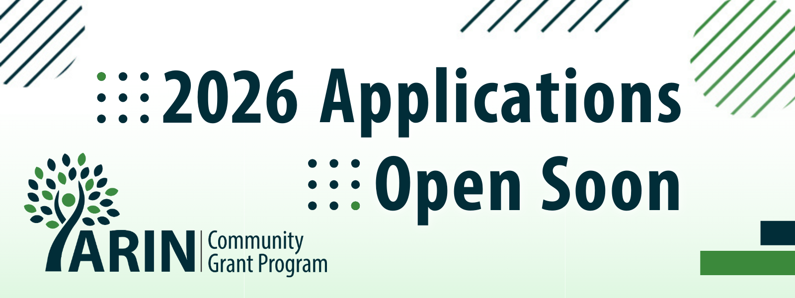 2026 Grant Program Applications Open Soon