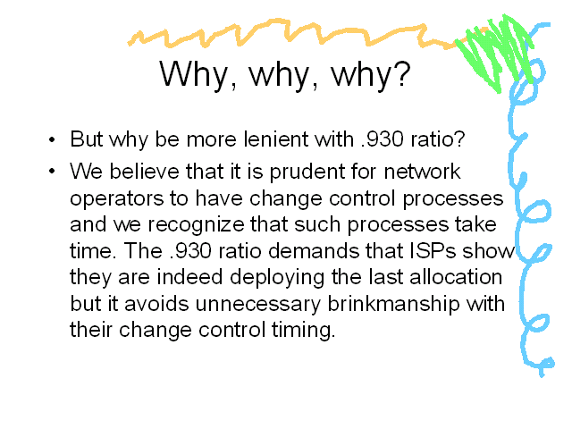 Why, why, why?